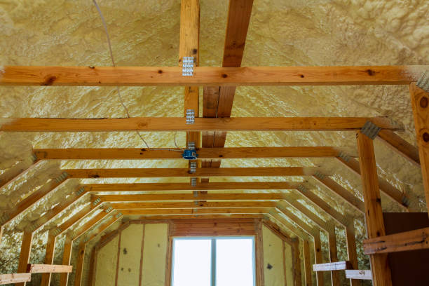 Ceiling is fully sealed and airtight with Spray Foam Insulation Stamford, CT